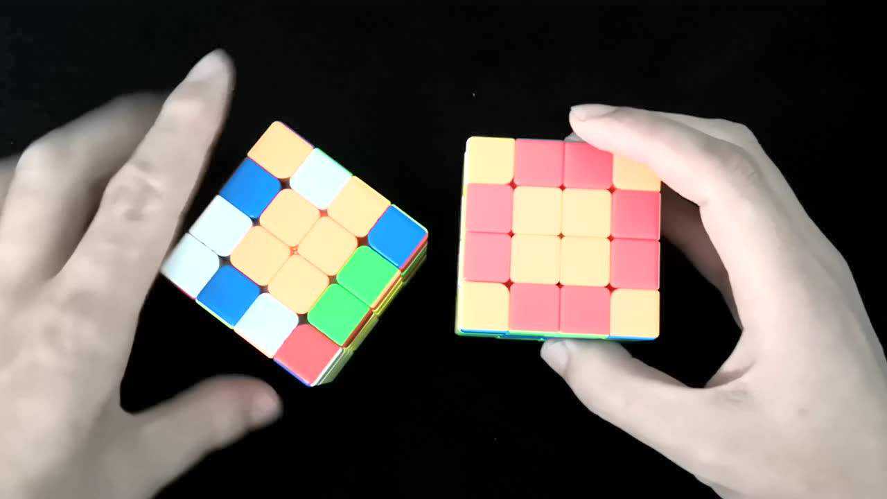 四阶魔方教程 1_腾讯视频