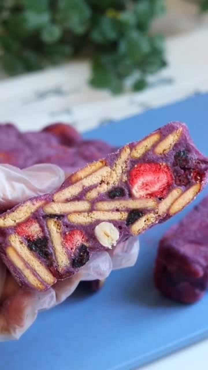 紫薯雪花酥,吃起来又软又香,你值得拥有