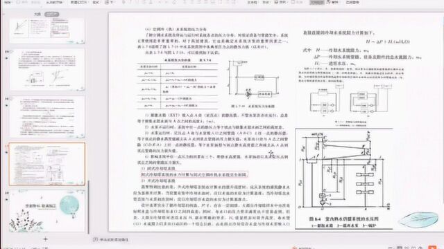 暖通设计重难点水压图,各位都会了吗?视频详解水压图