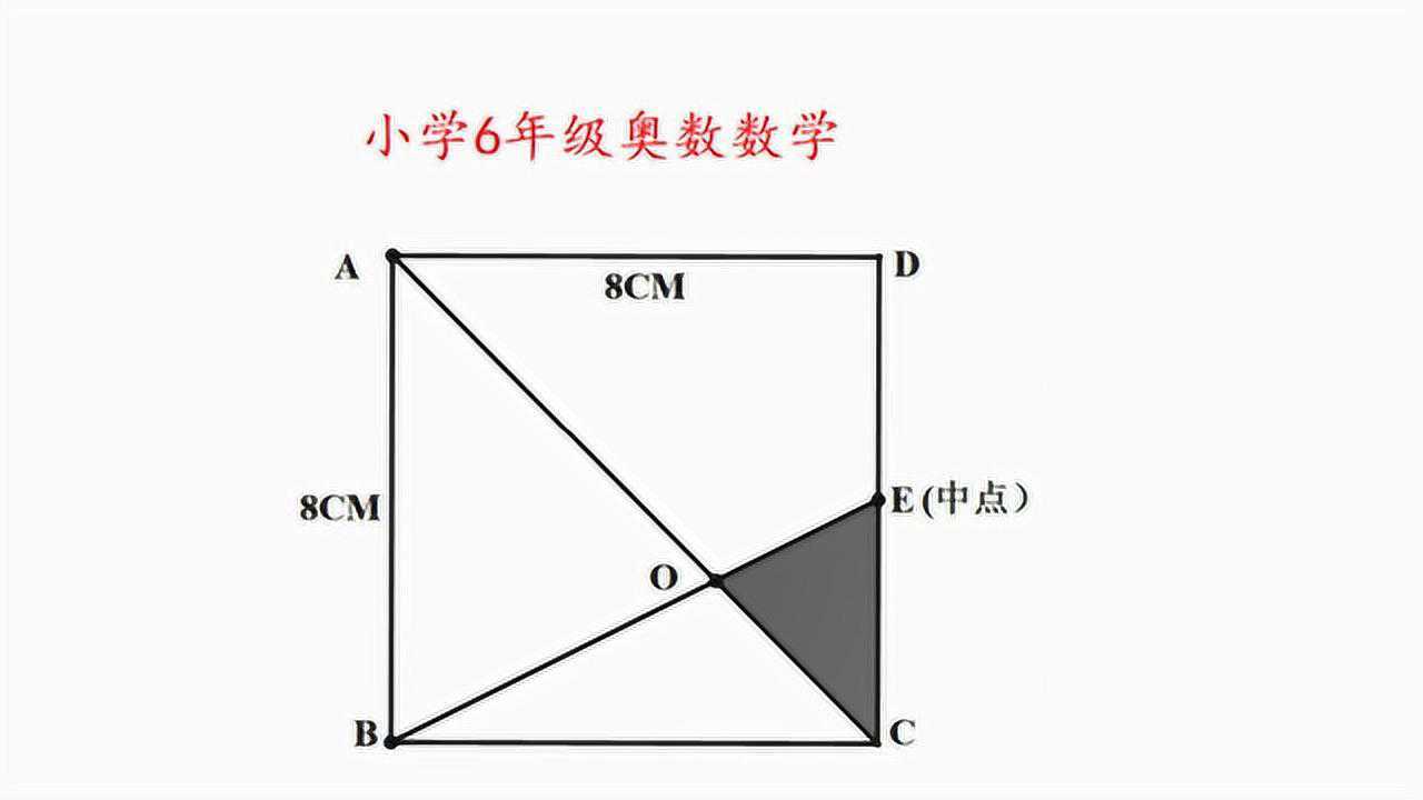 小學六年級奧數求陰影面積,找準方法題目就簡單多了