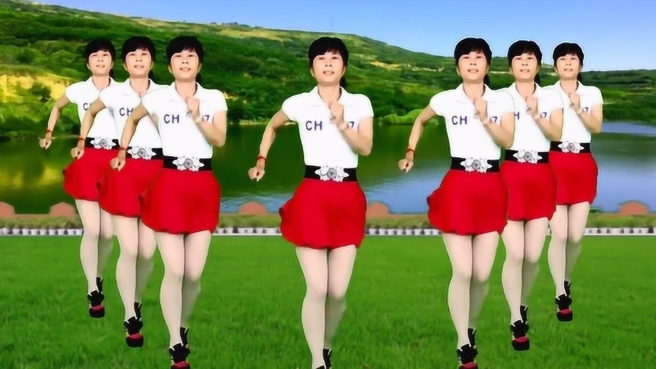 鸽子广场舞《玩腻》入门8步弹跳步子舞，简单又好看_高清1080P在线观看平台_腾讯视频