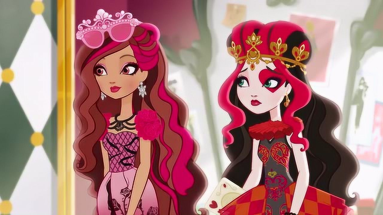 童话高中:红心女王改好脾气,这才是合格的女王,又可以快乐玩耍了