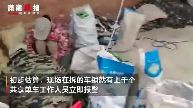 长沙共享单车失联,上千个车锁在汨罗村民家中发现