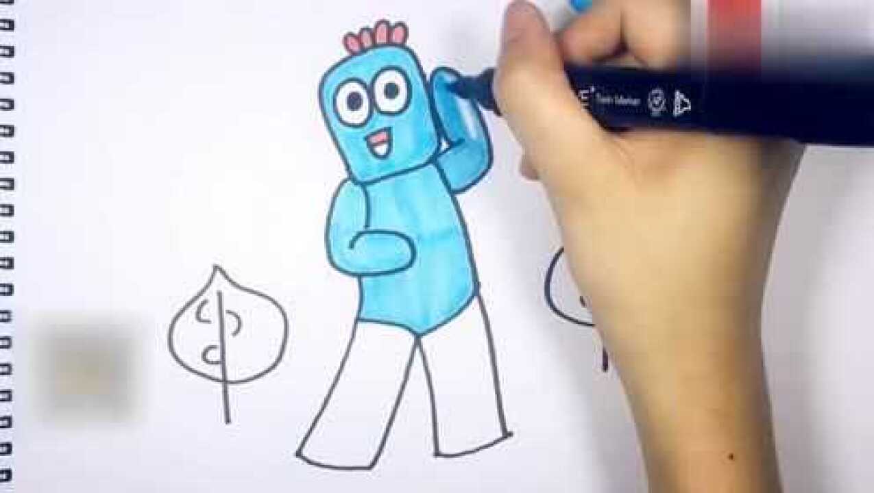 花园宝宝依古比古的简笔画一起来看看吧