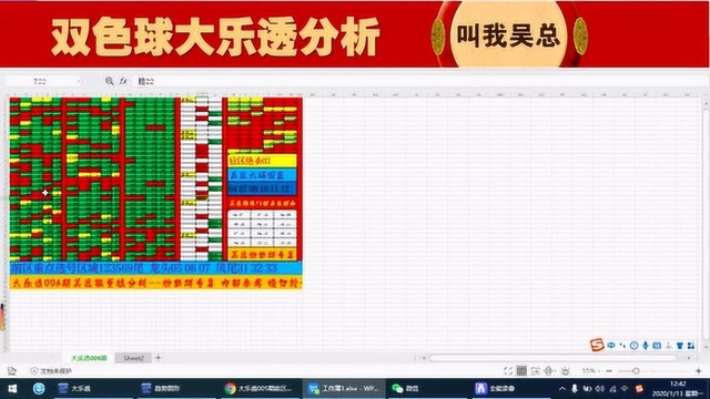 大乐透006期吴总详细解说前区杀6码后区重点关注6码和12组2码组合