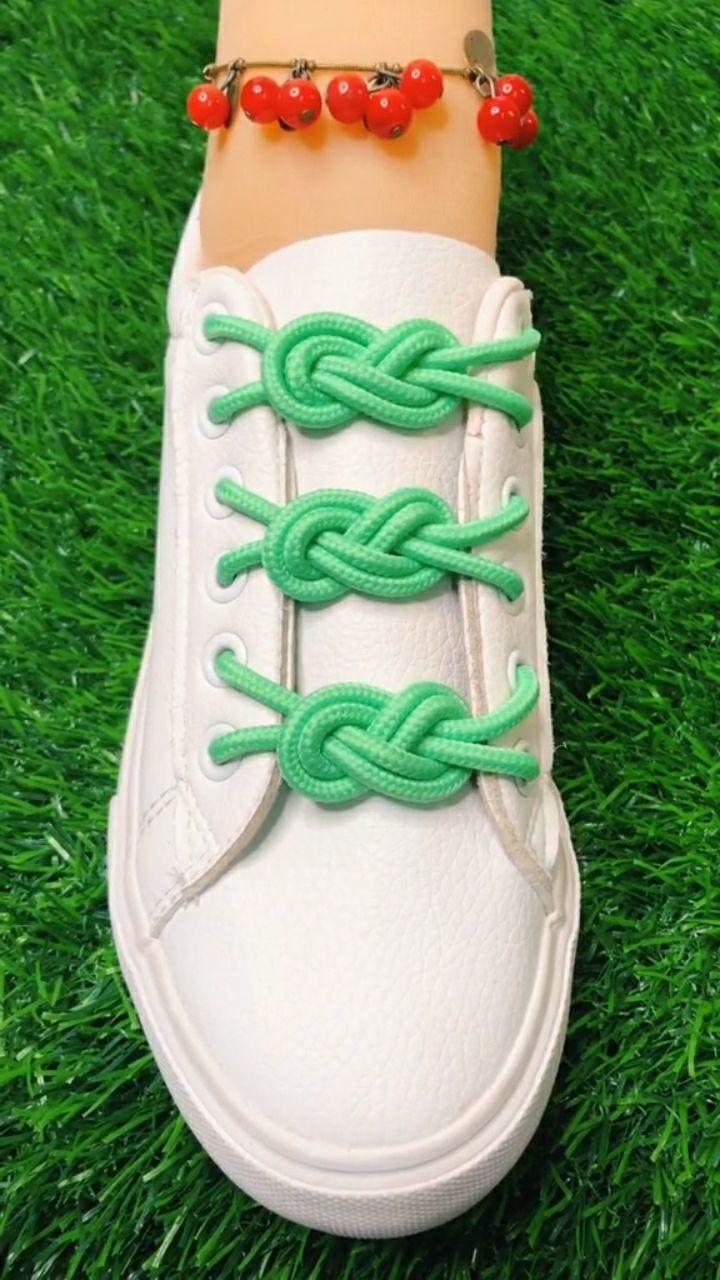 鞋带怎么系,这种情侣鸳鸯扣系给最爱的她