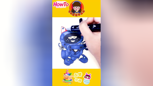 嘟当曼 淘气捣蛋的淘淘曼 简笔画 绘画教程