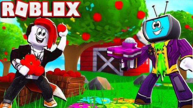 Roblox苹果模拟器!多吃水果蔬菜抵抗病毒袭击!面面解说