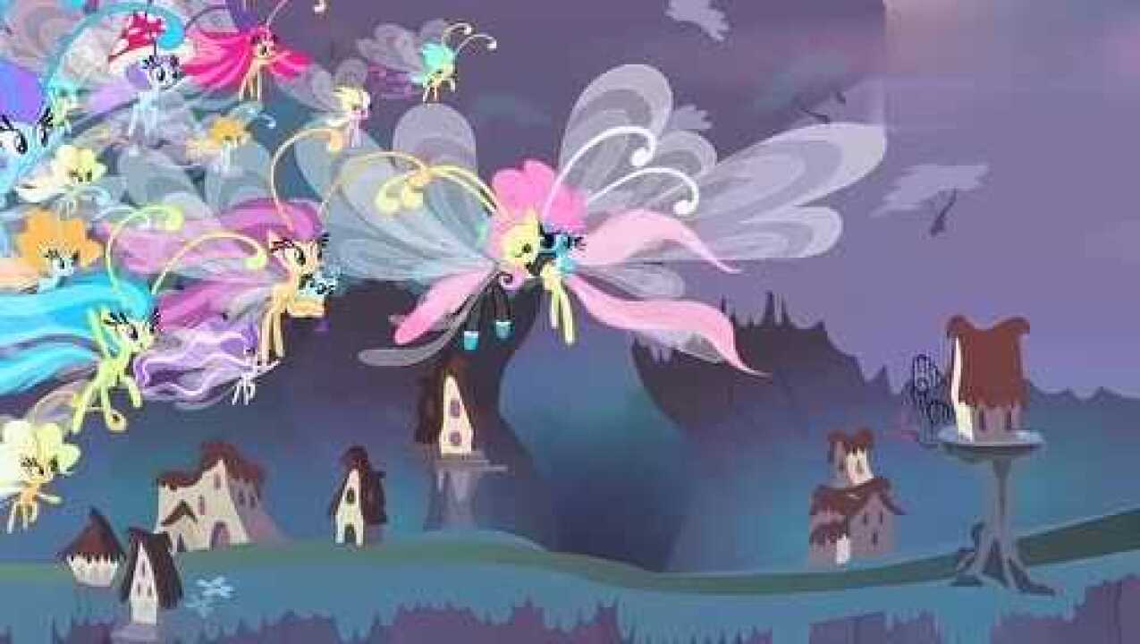 小马宝莉:小宝变成布里兹太好看了,五彩版的头发靓丽多彩_腾讯视频