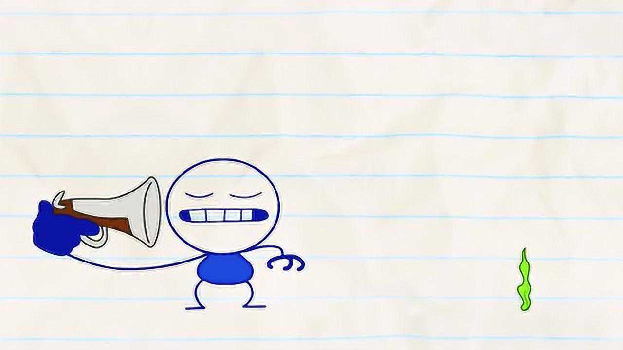 搞笑铅笔动画死活要除草的铅笔人