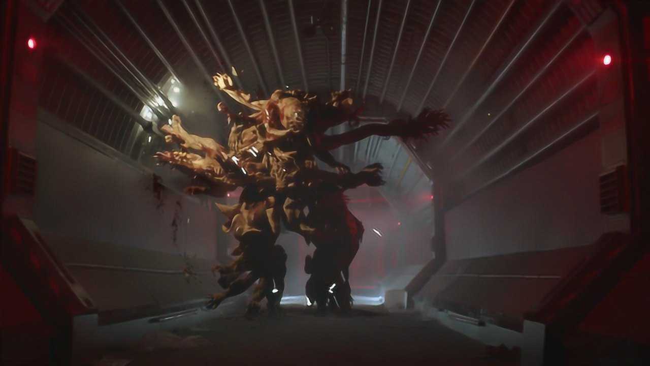 几分钟看完科幻惊悚短片合子异种矿工肉身突变怪物追逐最后的幸存者