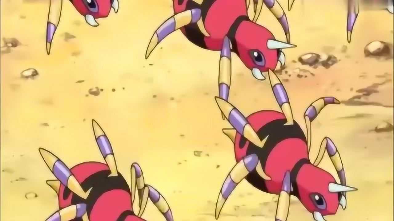 小光遭到了阿利多斯的围攻,关键时刻火球鼠进化击败了阿利多斯