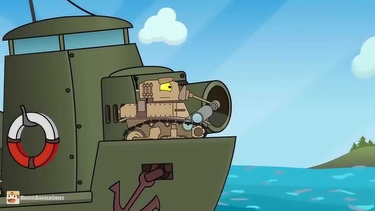 坦克世界动画:发射出鱼雷