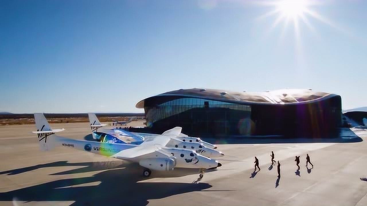 白骑士2号飞机运载宇宙飞船有钱人商业太空的曙光