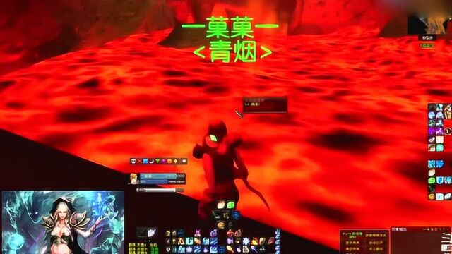 魔兽世界怀旧服一 单人无钥匙3分钟完成MC门任务