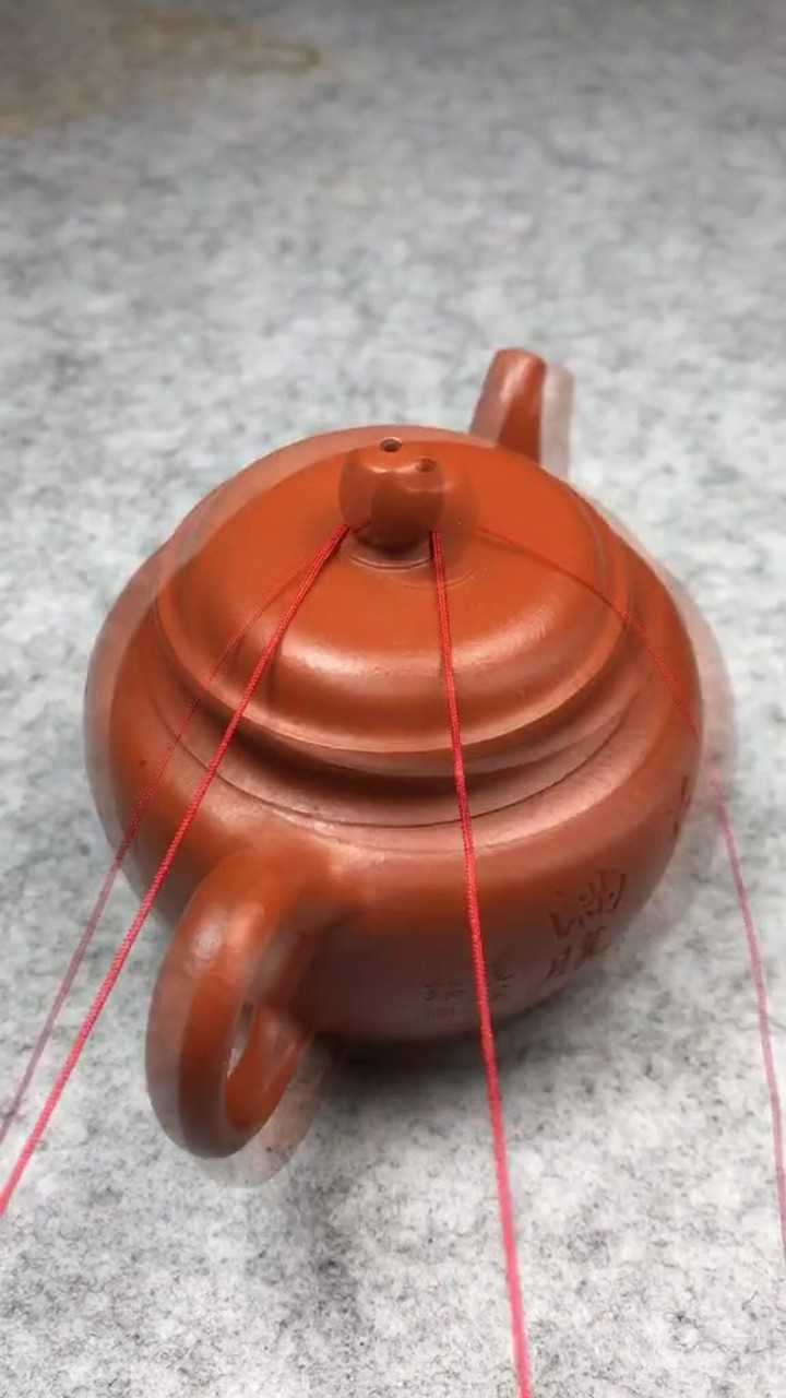 教你茶壶绑绳茶盖不丢不易摔手工