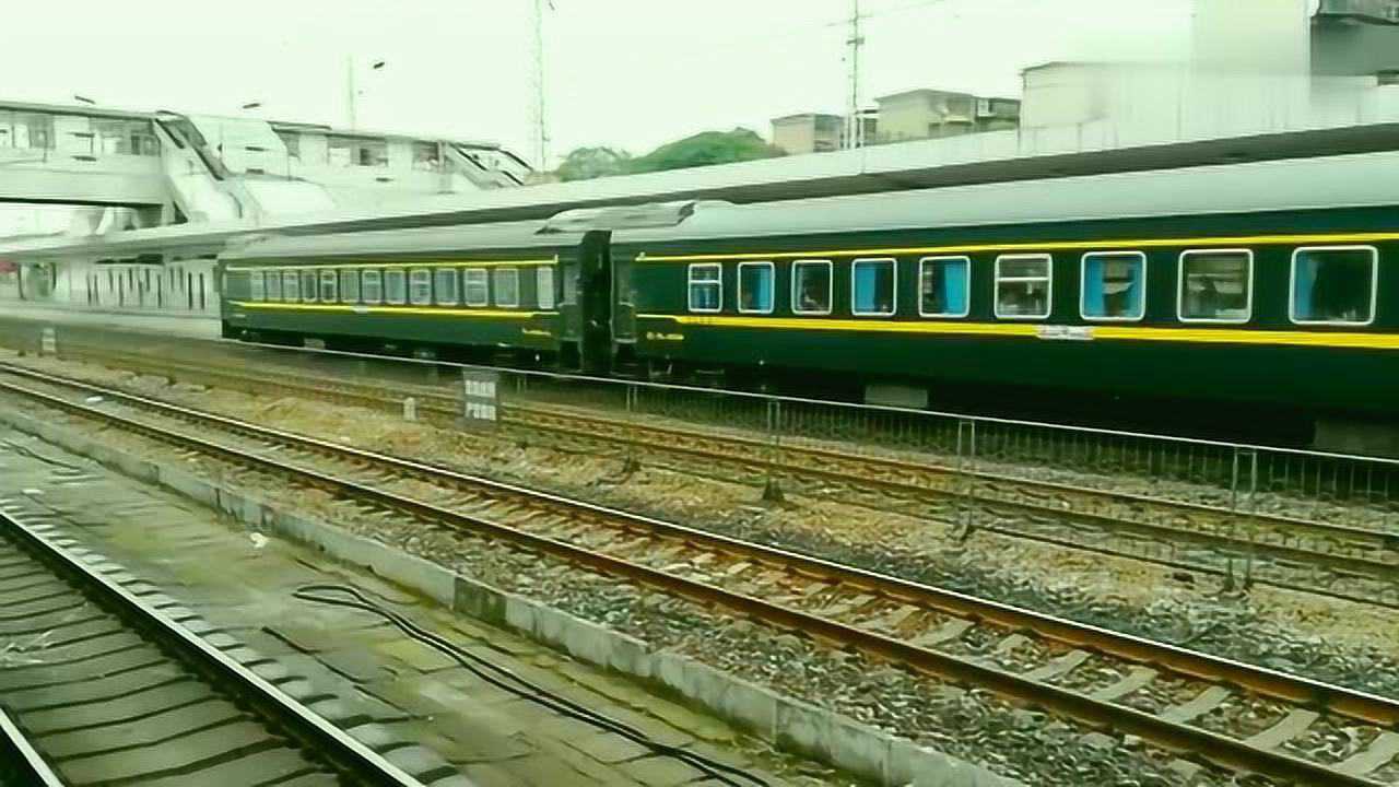 老京广线上的k字火车 银川至广州k1295次列车中途停靠衡阳站