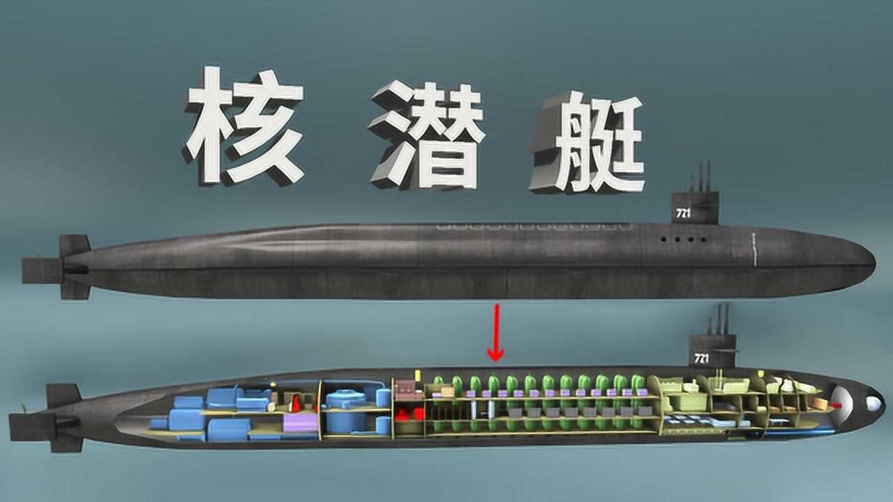 核潜艇的基本工作原理以及内部构造