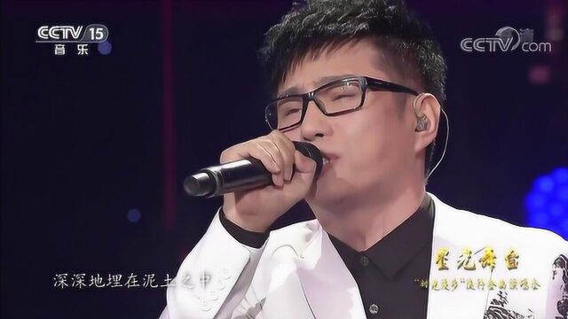 石头演唱《雨花石》,完美高音震撼全场,太好听了!