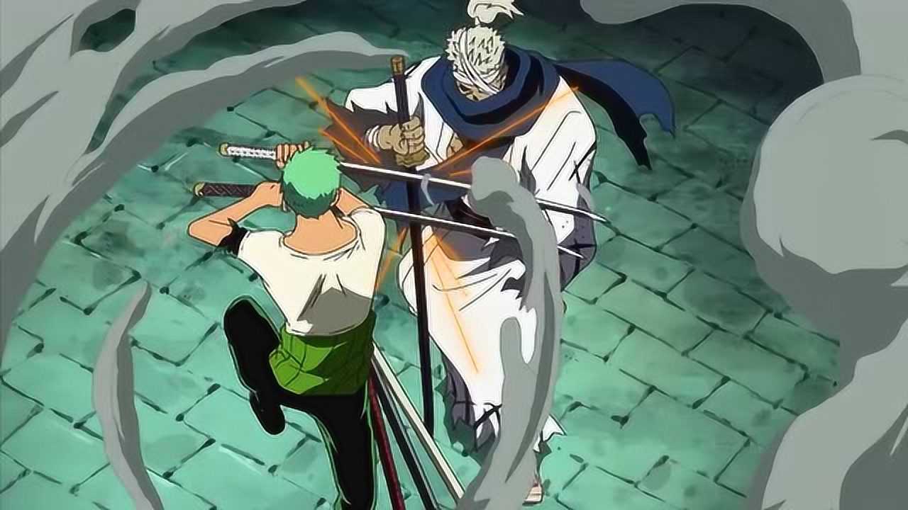 海贼王索隆的二刀流迄今为止就只有剑豪龙马接得住帅呆了