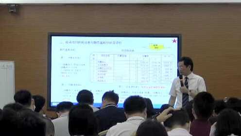 许愿老师在东实集团《房地产开发项目经济测算与财务评价暨土增税