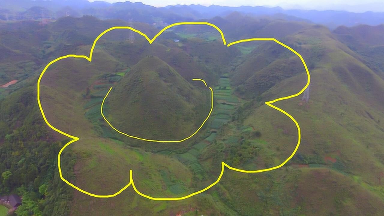 莲花开放形风水宝地,多少年都很难找到这样的好地方