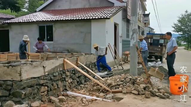 安徽新农村建设,为什么越来越多人在农村建房子?5个打地基