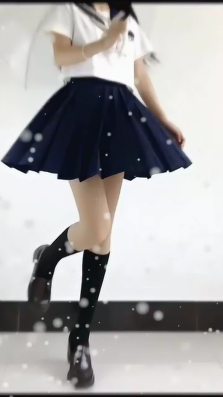 jk制服變裝:水手服是最棒的最青春的jk制服_騰訊視頻