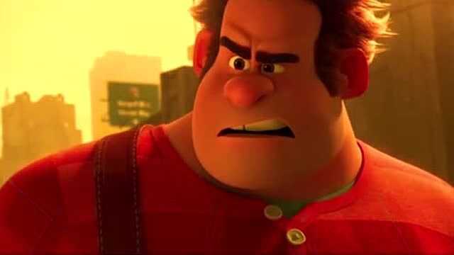 无敌破坏王交流完之后拉尔夫与闪姐进行了告别