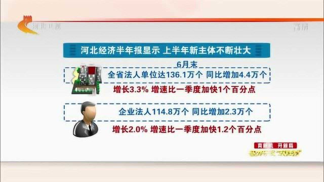 河北经济半年报——新产业新业态打造新增长点