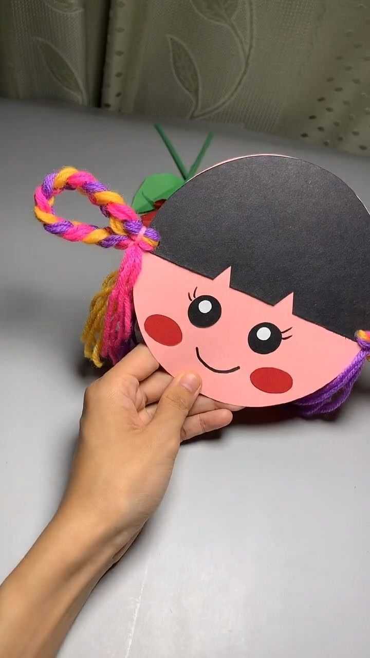 给娃娃编的辫子,让幼儿园的小朋友都羡慕哦,快学起来