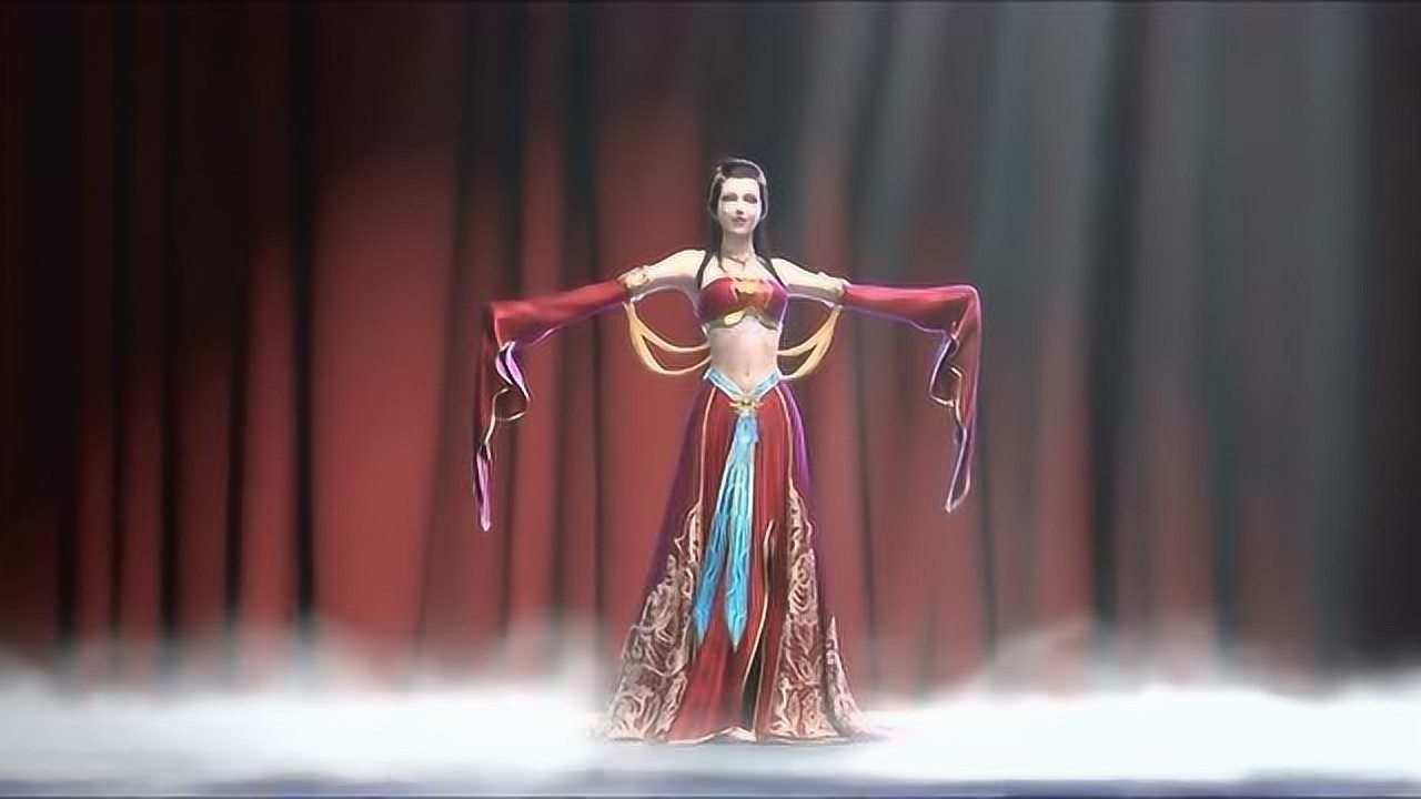 烈阳天道帝蕾娜上得了战场跳得了舞蹈真美