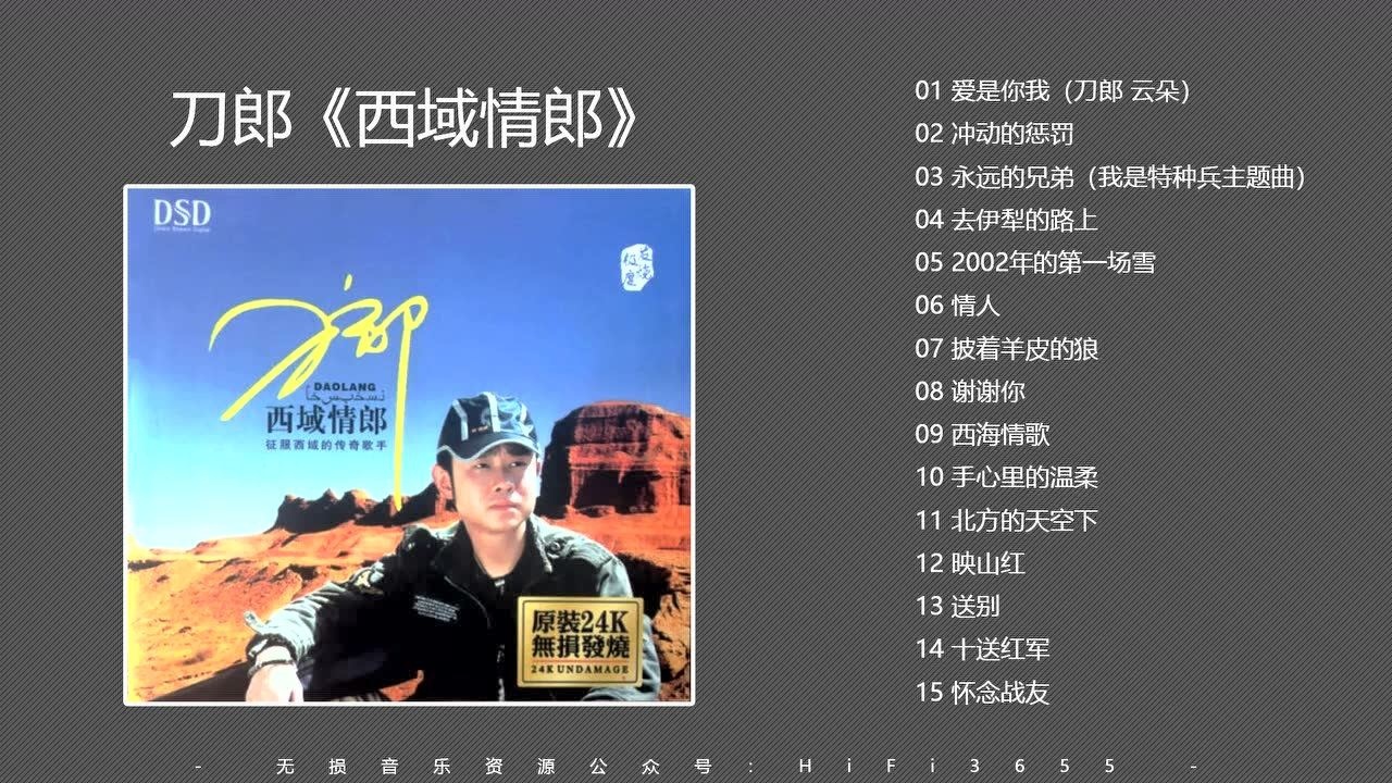 经典老歌专辑刀郎西域情郎