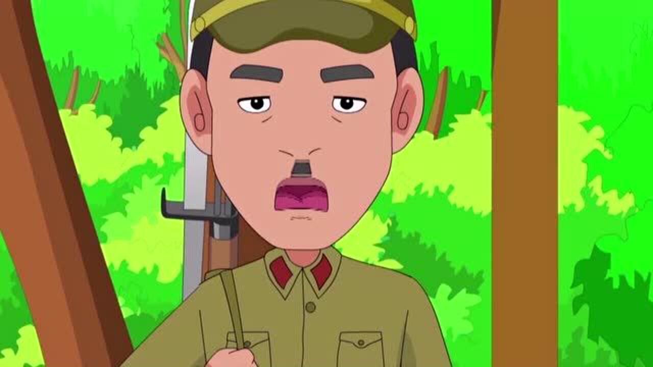 抗日小英雄杨来西鬼子威胁路过的菜农真是太过分了