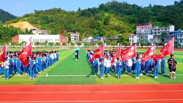 望谟县第六中学2020年新生军训