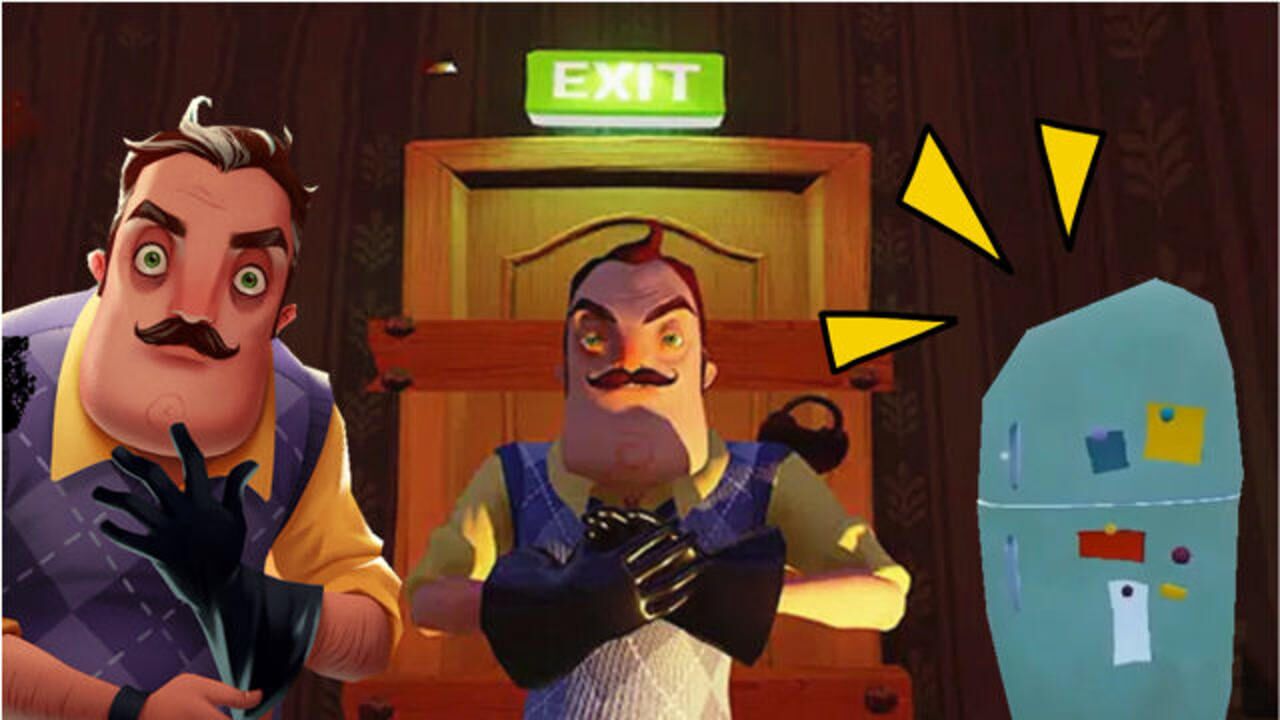 你好邻居:在冰箱里找到房卡,地下室和小时候一模一样!