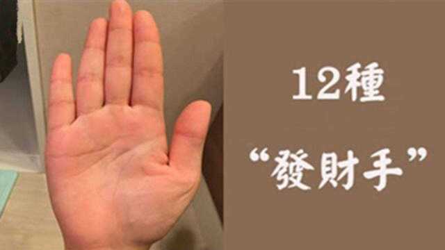 【手相算命】“发财纹”在手,吃穿不用愁.这12种手纹,你有几种?