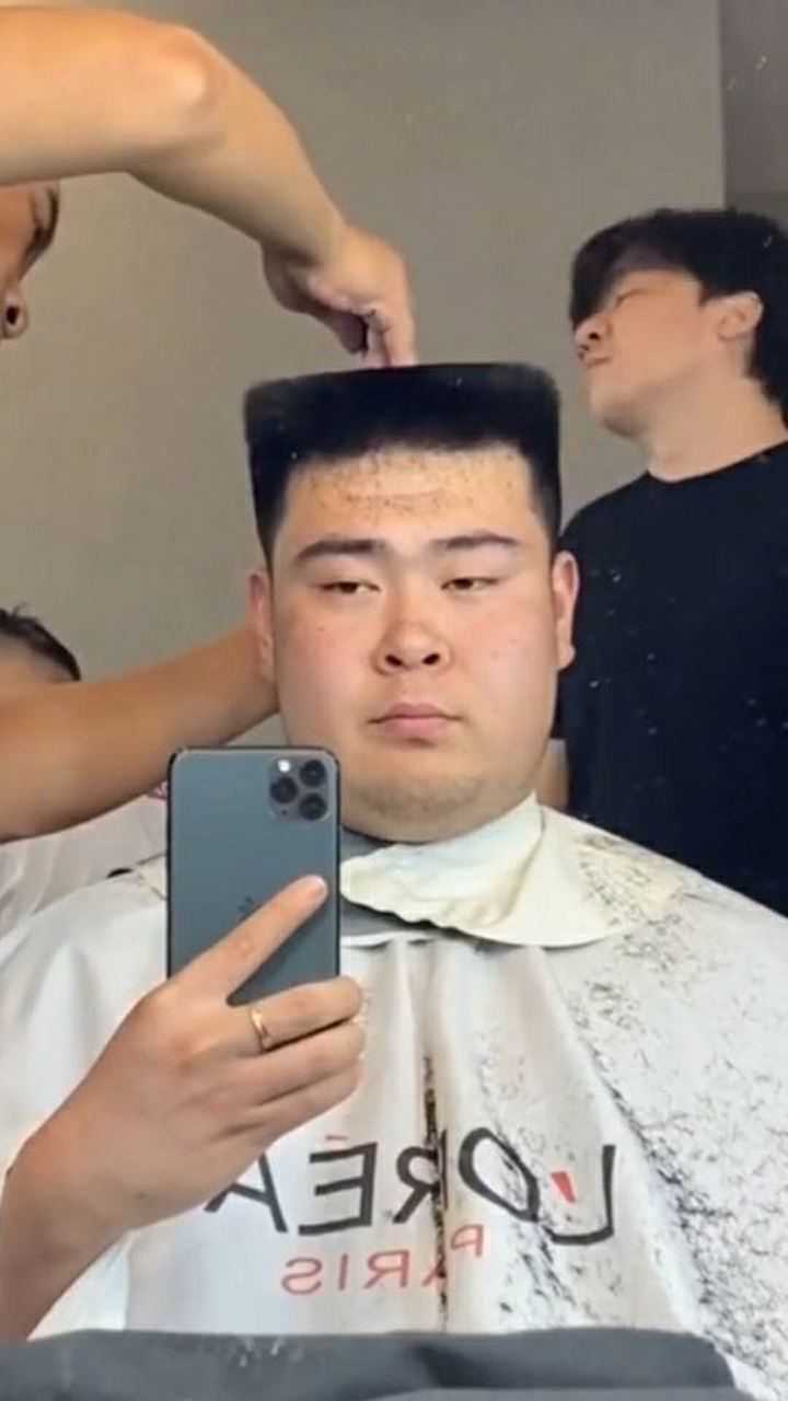 这才是真正的平头,这托尼老师,技术太高了