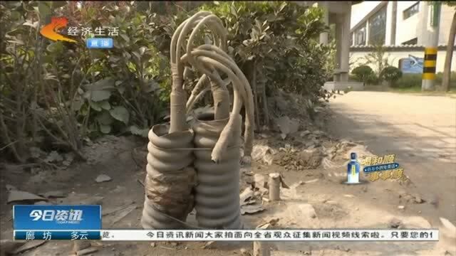 石家庄无极:宽阔的马路为何没有路灯?建好的底座又有何用意?