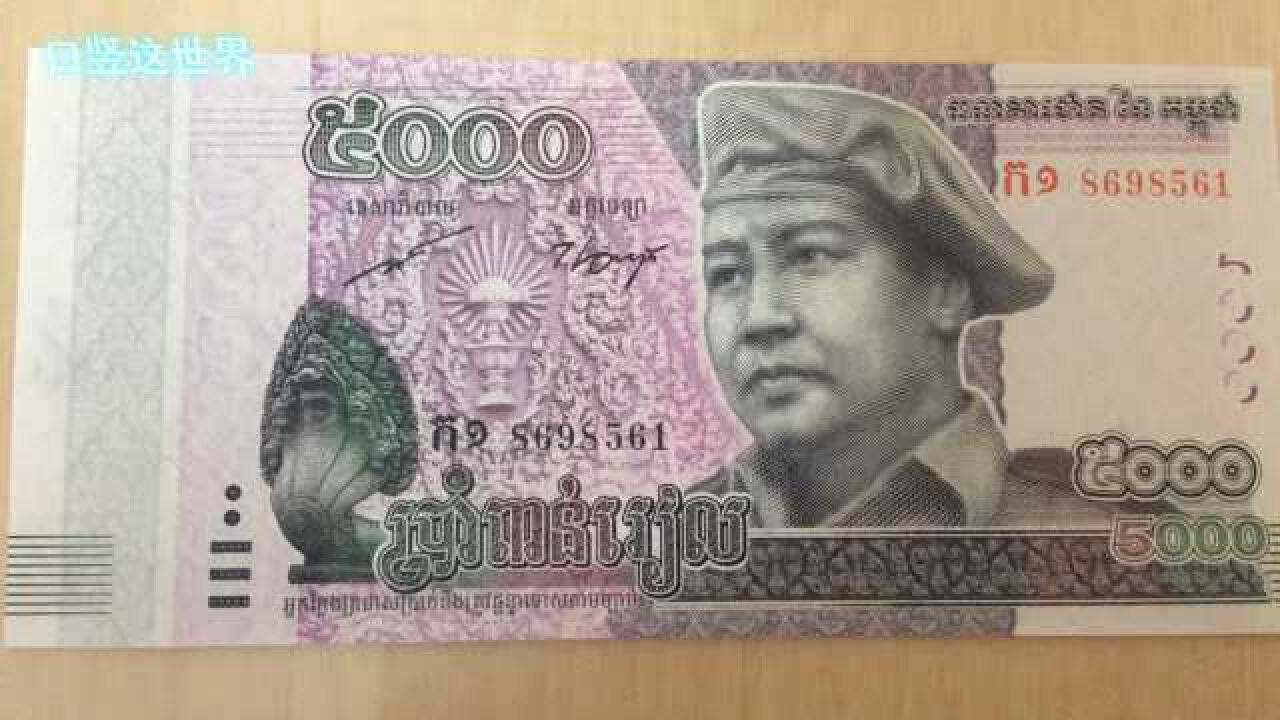 柬埔寨最新版5000瑞尔，告诉你该国个性国王_高清1080P在线观看平台_腾讯视频