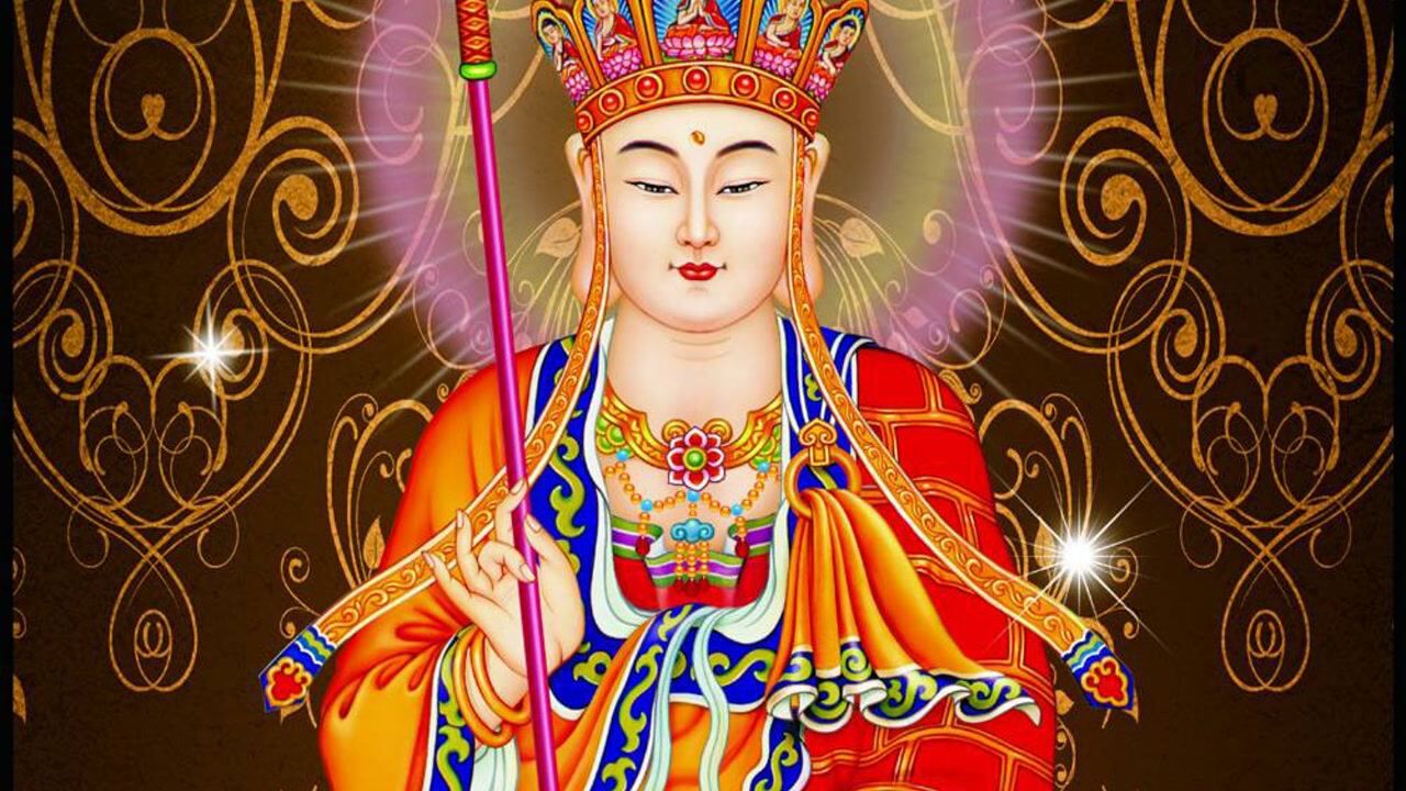 地藏王菩萨电脑壁纸图片