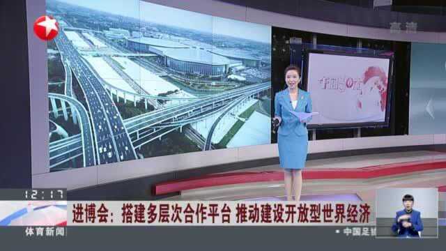 进博会:搭建多层次合作平台 推动建设开放型世界经济