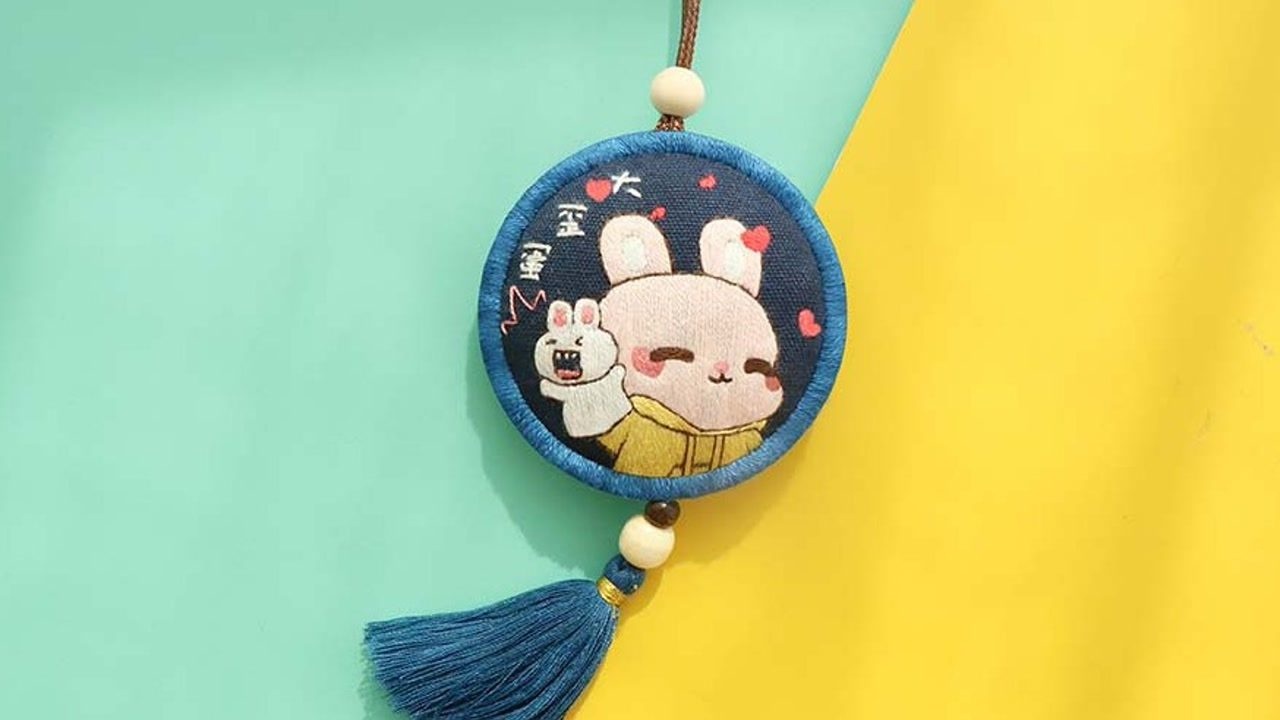 大歪蛋刺绣教程