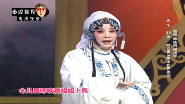 秦腔《赵氏孤儿》选段,宝鸡新声剧团优秀旦角谷飞精彩演唱,嘹着哩!