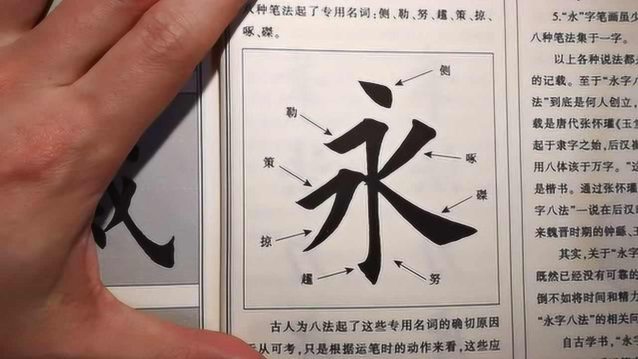 佛山盧氏書法毛筆永字八法的講解(高清) (新)_騰訊視頻