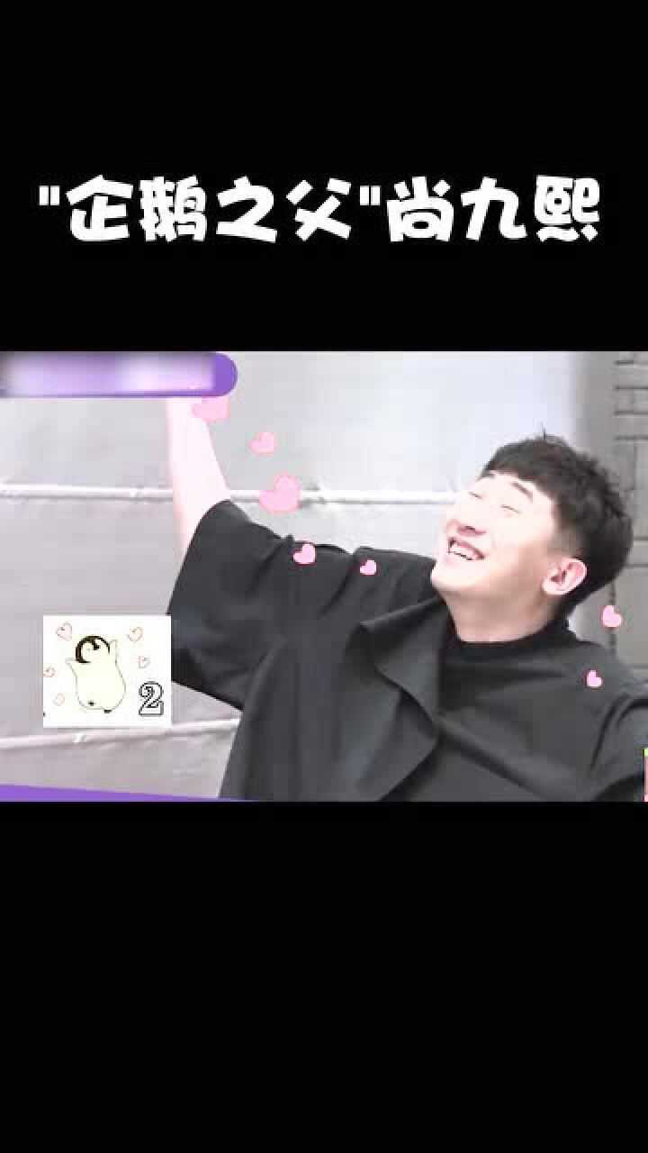 尚九熙模仿企鹅表情包有被可爱到