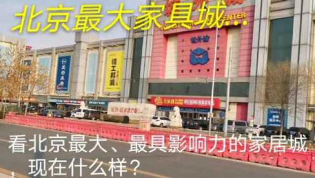 北京实体店冷清,看北京最大的家具城现在怎么样?网友:出乎意料