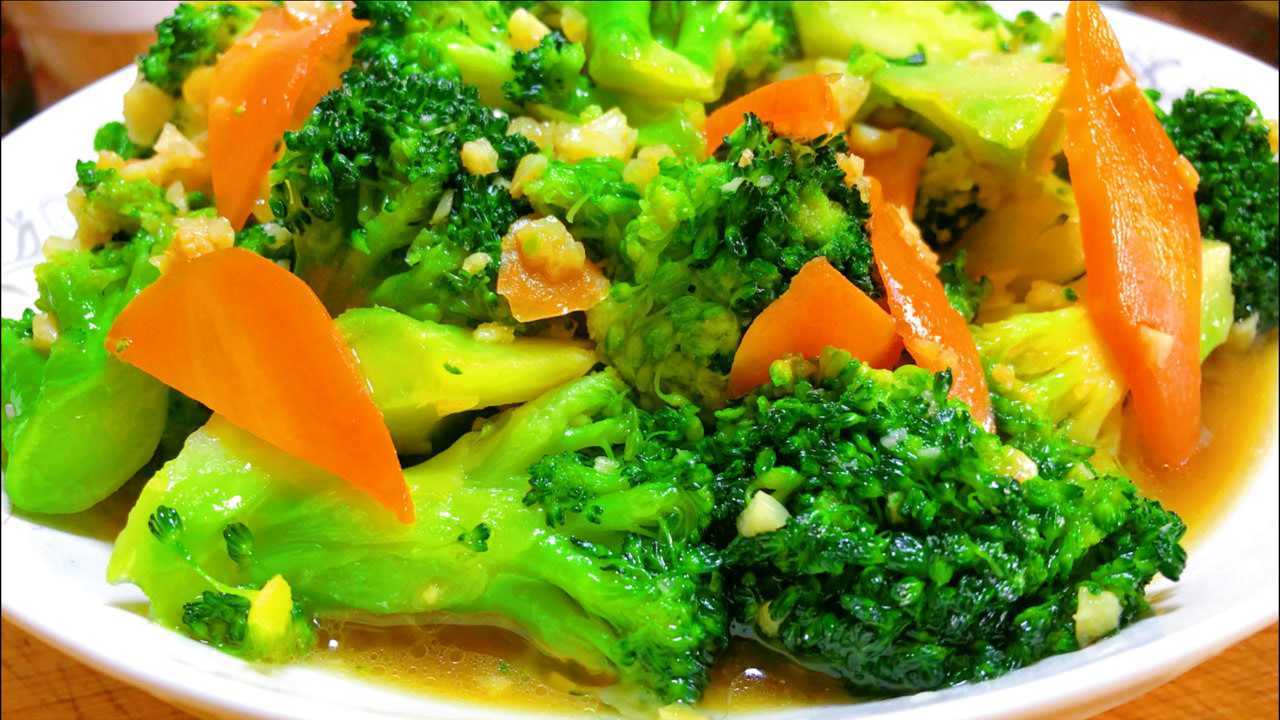 教你做素炒西蓝花,爽口清香清淡下饭