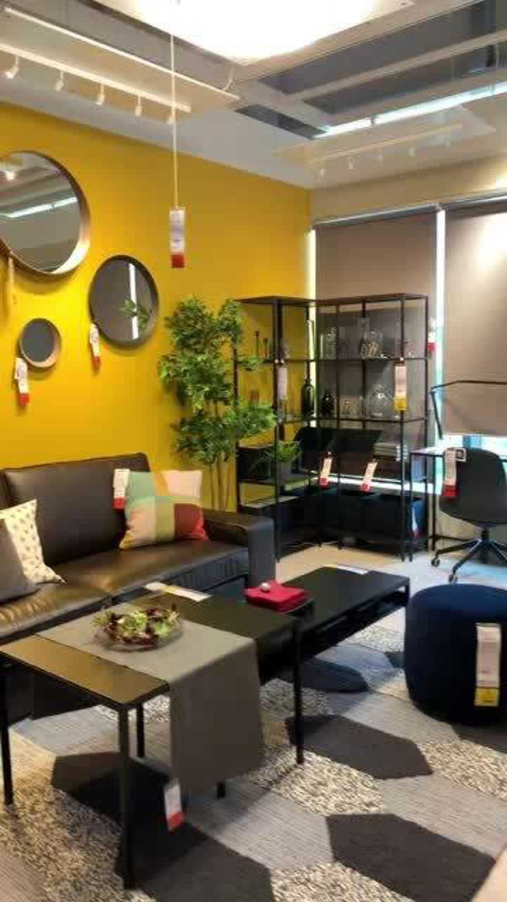 福州宜家家居灵感展间展间内所有家具都能购买真想整套带走