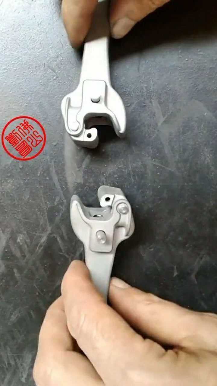 火车詹式车钩结构模型